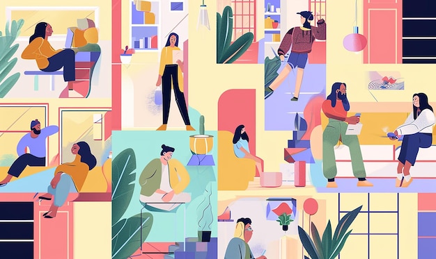 תמונה הממחישה איך AI יכול לשפר את ניהול קהל היעד ברשתות החברתיות שלך